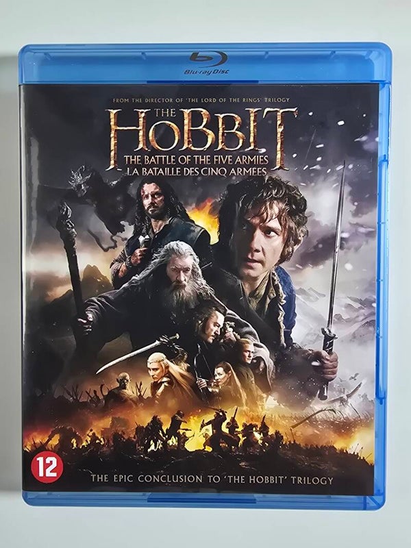 THE HOBBIT THE BATTLE OF THE FIVE ARMIES (BLURAY)