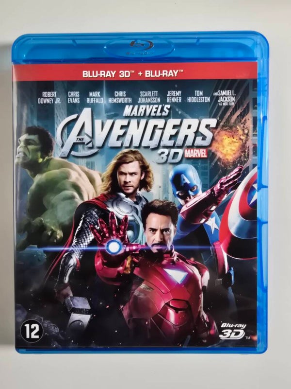 THE AVENGERS (3D + 2D) (BLURAY)