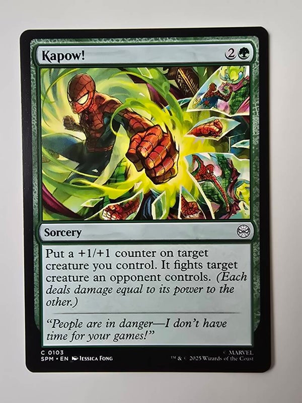 KAPOW! (SPM) (C 0103) (MTG) (TRADING CARD)