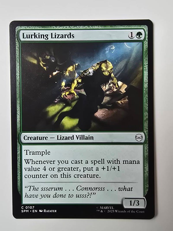 LURKING LIZARDS (SPM) (C 0107) (MTG) (TRADING CARD)
