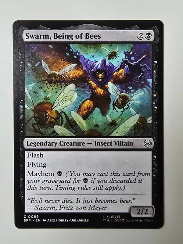SWARM, BEING OF BEES (SPM) (C 0069) (MTG) (TRADING CARD)