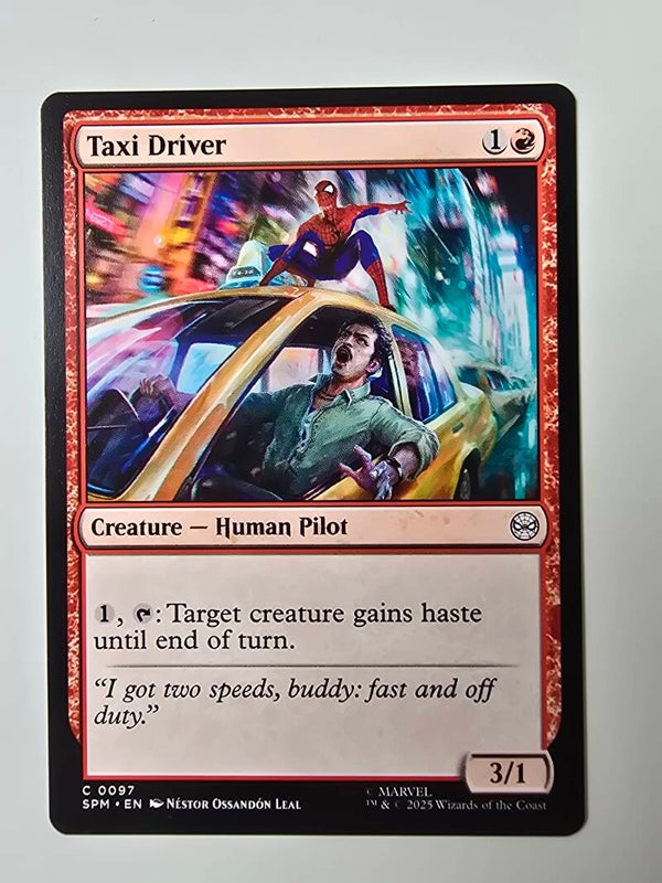 TAXI DRIVER (SPM) (C 0097) (MTG) (TRADING CARD)
