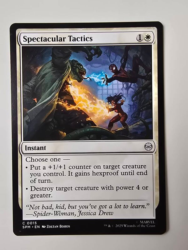 SPECTACULAR TACTICS (SPM) (C 0015) (MTG) (TRADING CARD)