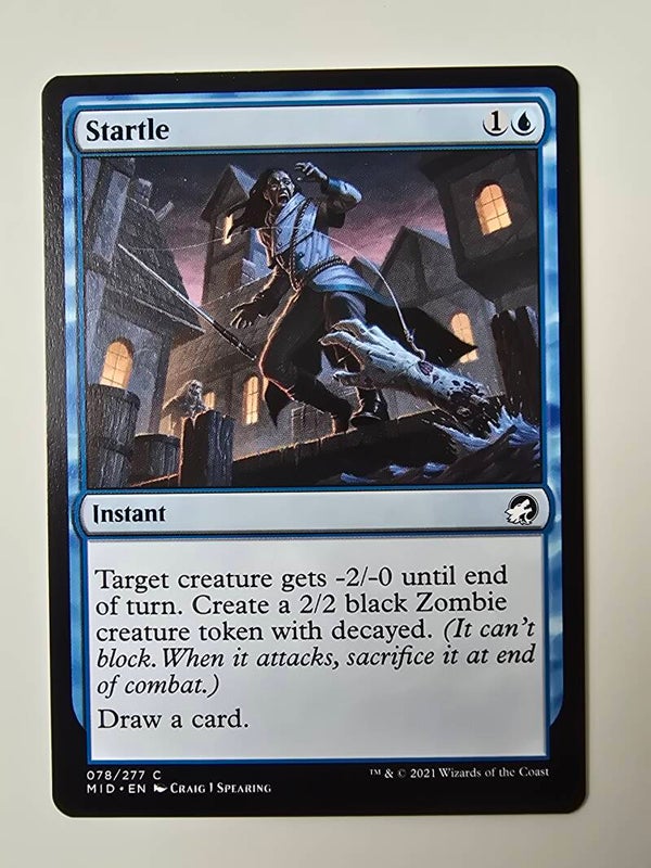 STARTLE (MID) (078/277 C) (MTG) (TRADING CARD)