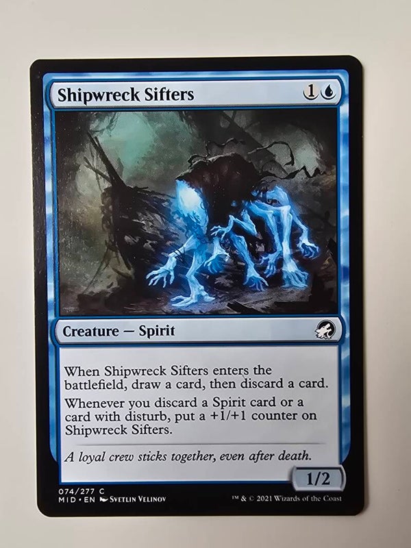 SHIPWRECK SIFTERS (MID) (074/277 C) (MTG) (TRADING CARD)