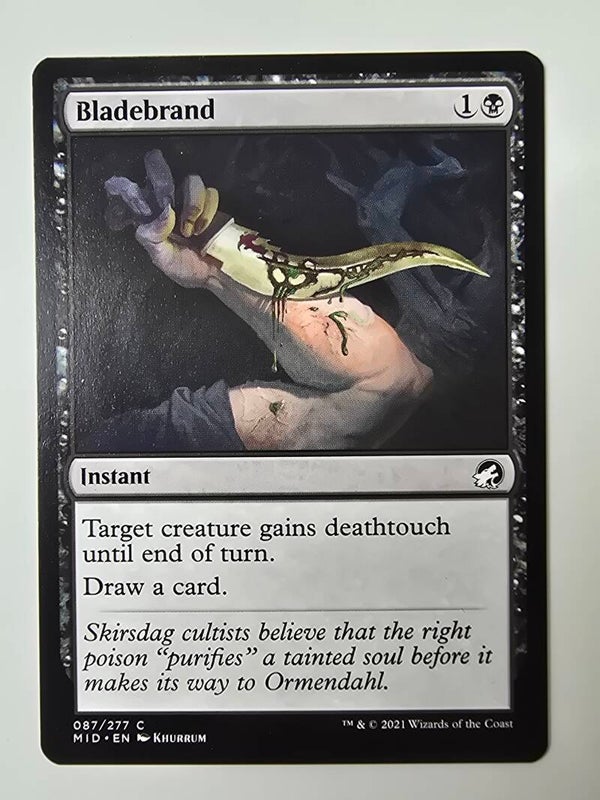 BLADEBRAND (MID) (087/277 C) (MTG) (TRADING CARD)