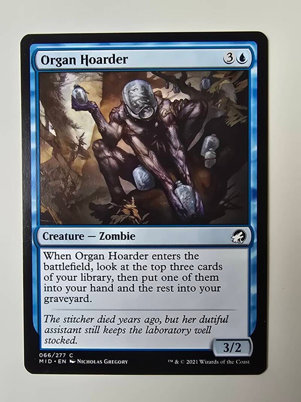ORGAN HOARDER (MID) (066/277 C) (MTG) (TRADING CARD)