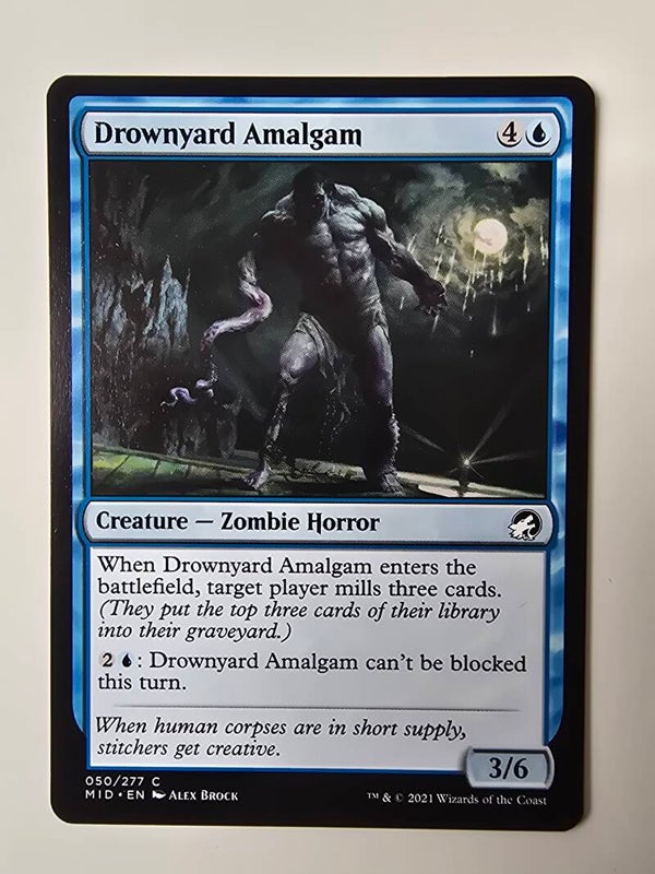 DROWNYARD AMALGAM (MID) (050/277 C) (MTG) (TRADING CARD)