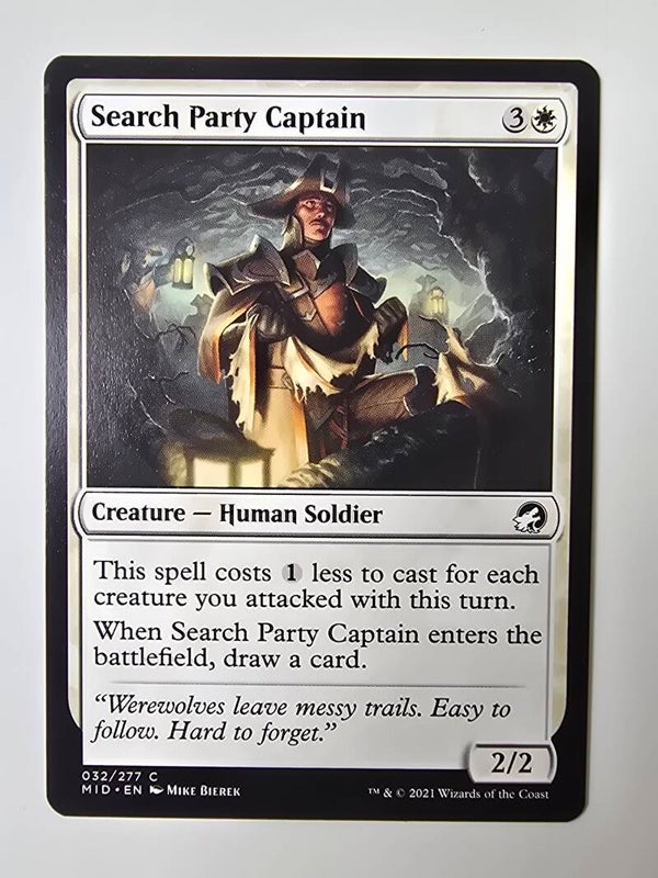 SEARCH PARTY CAPTAIN (MID) (032/277 C) (MTG) (TRADING CARD)