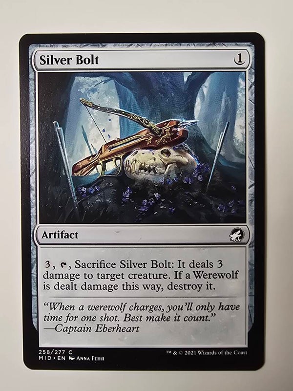SILVER BOLT (MID) (258/277 C) (MTG) (TRADING CARD)