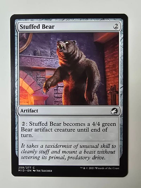STUFFED BEAR (MID) (259/277 C) (MTG) (TRADING CARD)