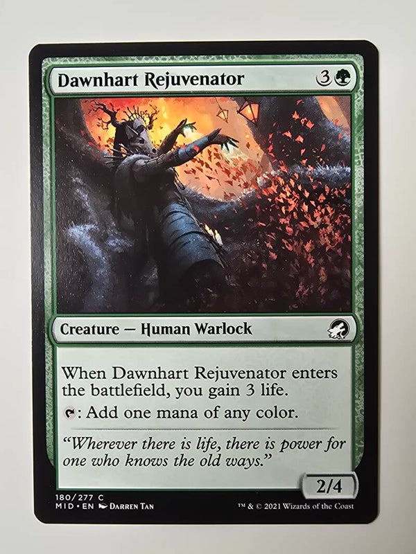 DAWNHART REJUVENATOR (MID) (180/277 C) (MTG) (TRADING CARD)