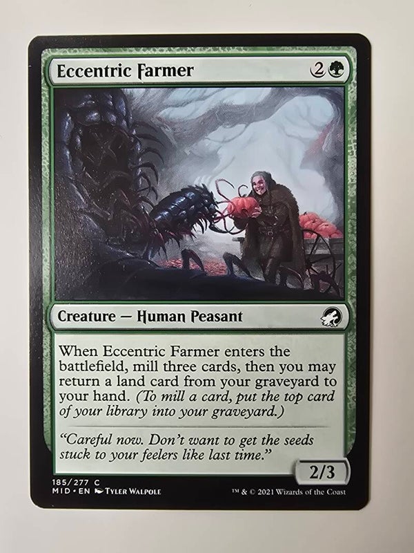 ECCENTRIC FARMER (MID) (185/277 C) (MTG) (TRADING CARD)