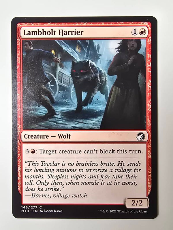 LAMBHOLT HARRIER (MID) (145/277 C) (MTG) (TRADING CARD)