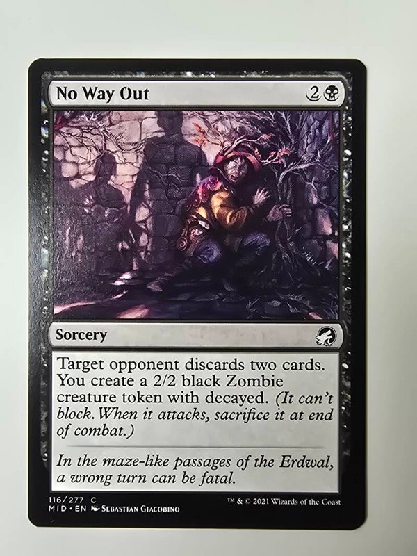 NO WAY OUT (MID) (116/277 C) (MTG) (TRADING CARD)
