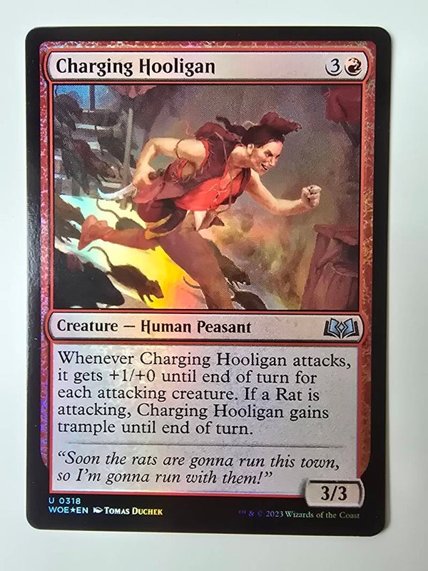 PESTS OF HONOR (WOE) (U 0318) (FOIL) (MTG) (TRADING CARD)