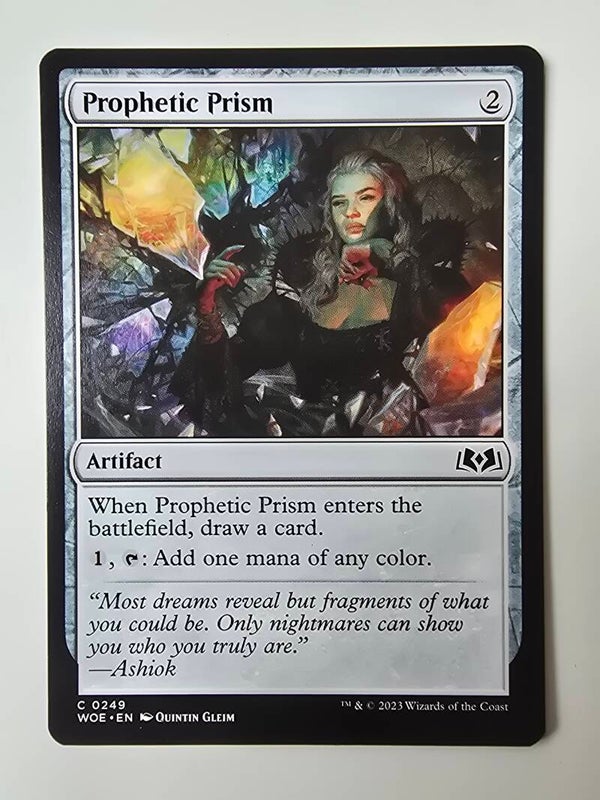 PROPHETIC PRISM (WOE) (C 0249) (MTG) (TRADING CARD)