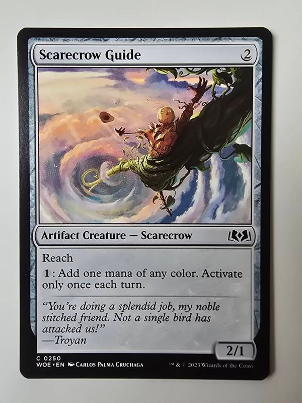 SCARECROW GUIDE (WOE) (C 0250) (MTG) (TRADING CARD)