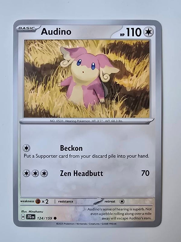 AUDINO (JOURNEY TOGETHER 124/159) (POKÉMON) (TRADING CARD)