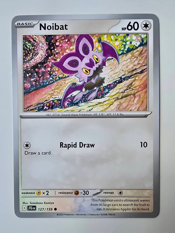 NOIBAT (JOURNEY TOGETHER 127/159) (POKÉMON) (TRADING CARD)