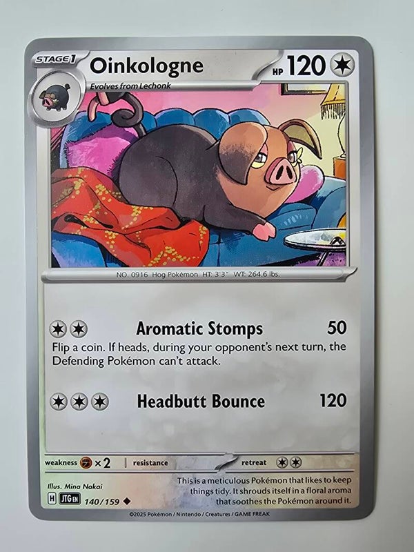 OINKOLOGNE (JOURNEY TOGETHER 140/159) (POKÉMON) (TRADING CARD)