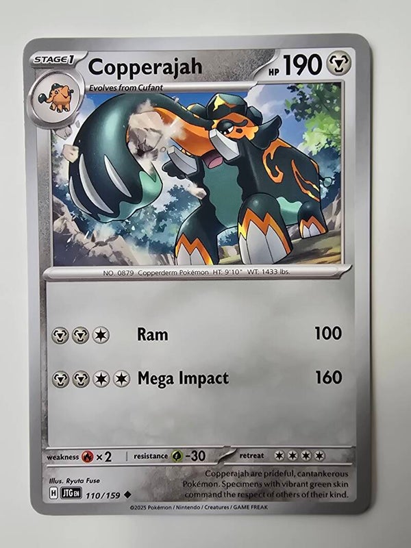 COPPERAJAH (JOURNEY TOGETHER 110/159) (POKÉMON) (TRADING CARD)