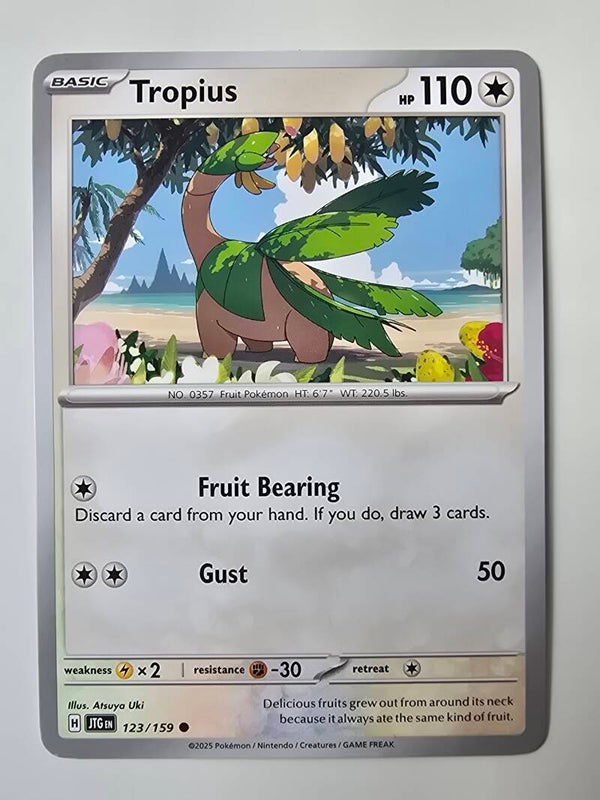 TROPIUS (JOURNEY TOGETHER 123/159) (POKÉMON) (TRADING CARD)