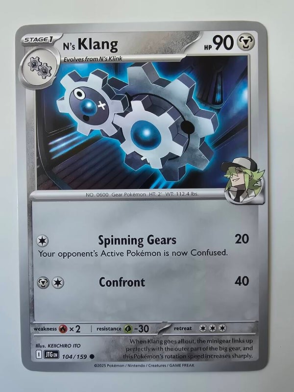 N'S KLANG (JOURNEY TOGETHER 104/159) (POKÉMON) (TRADING CARD)
