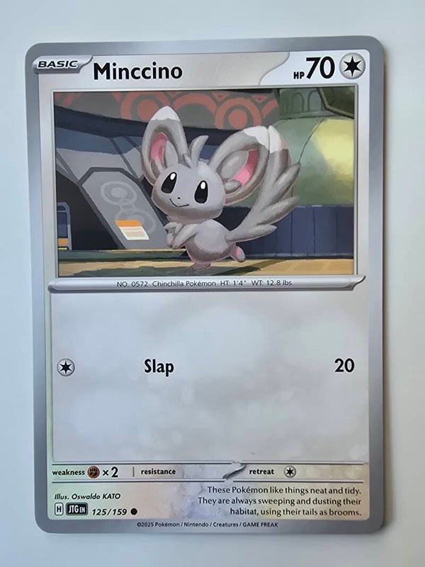 MINCCINO (JOURNEY TOGETHER 125/159) (POKÉMON) (TRADING CARD)