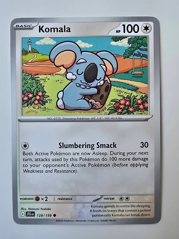 KOMALA (JOURNEY TOGETHER 129/159) (POKÉMON) (TRADING CARD)