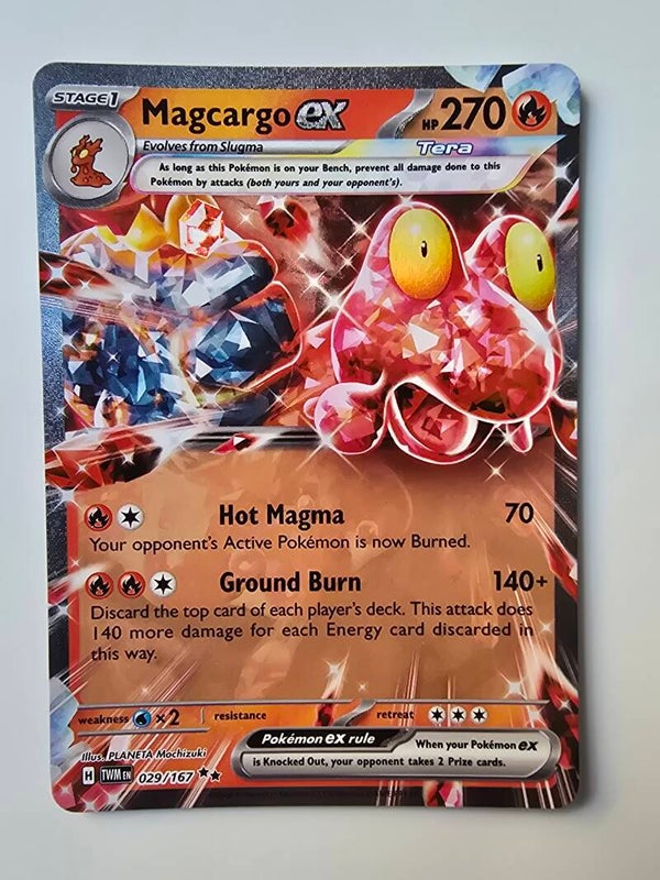 MAGCARGO EX (TWILIGHT MASQUERADE 029/167) (POKÉMON) (TRADING CARD)