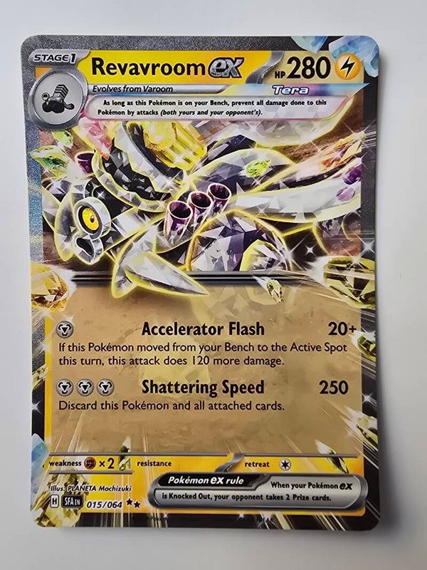 REVAVROOM EX (SHROUDED FABLE 015/064) (POKÉMON) (TRADING CARD)