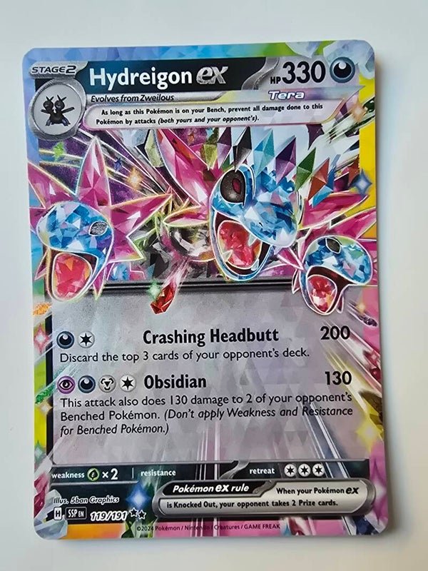 HYDREIGON EX (SURGING SPARKS 119/191) (POKÉMON) (TRADING CARD)