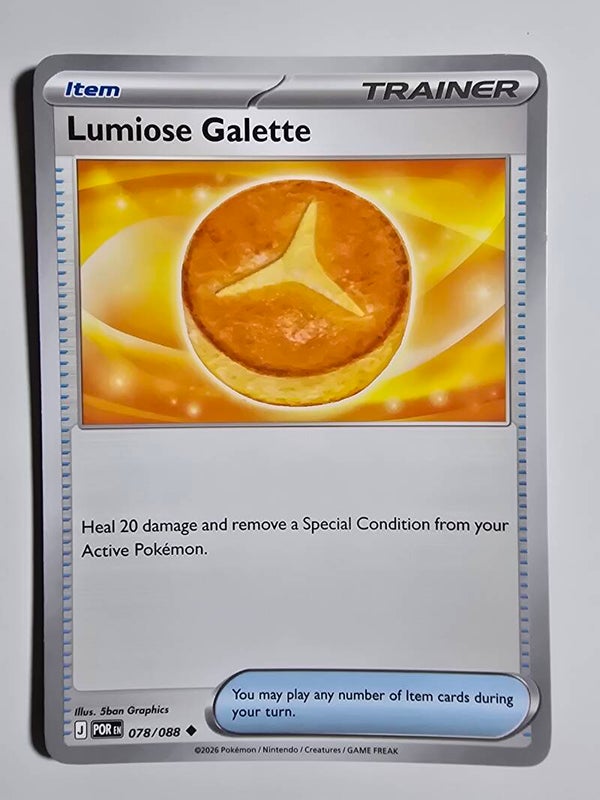 LUMIOSE GALETTE (PERFECT ORDER 078/088) (POKÉMON) (TRADING CARD)