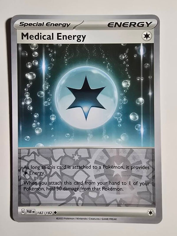 MEDICAL ENERGY (PARADOX RIFT 182/182) (REVERSE HOLO) (POKÉMON) (TRADING CARD)