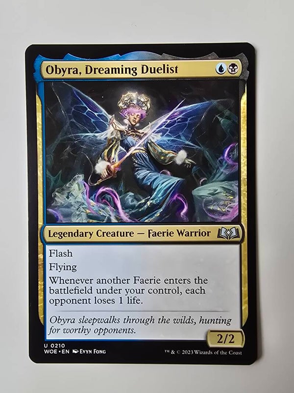 OBYRA, DREAMING DUELIST (WOE) (U 0210) (MTG) (TRADING CARD)