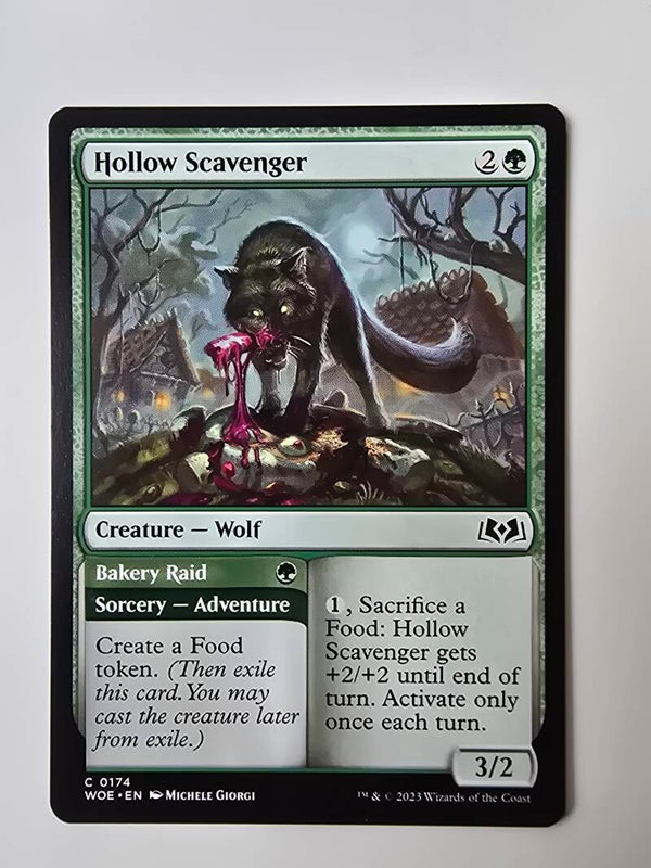 HOLLOW SCAVENGER (WOE) (C 0174) (MTG) (TRADING CARD)