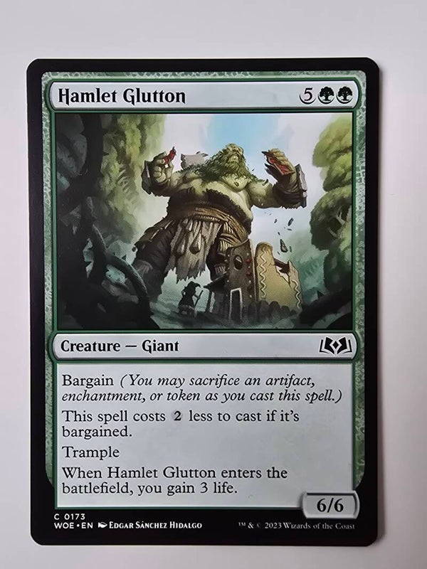 HAMLET GLUTTON (WOE) (C 0173) (MTG) (TRADING CARD)