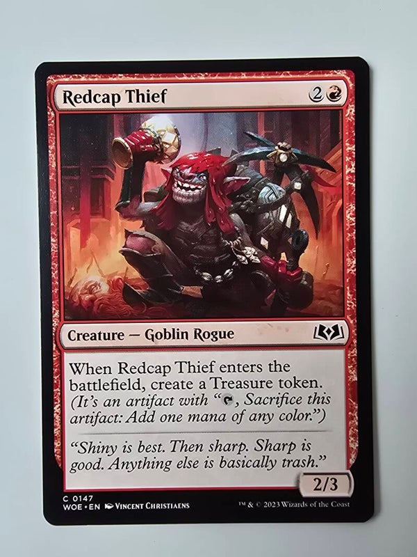 REDCAP THIEF (WOE) (C 0147) (MTG) (TRADING CARD)