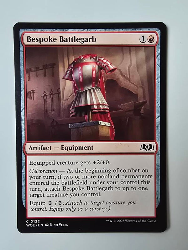 BESPOKE BATTLEGARB (WOE) (C 0122) (MTG) (TRADING CARD)