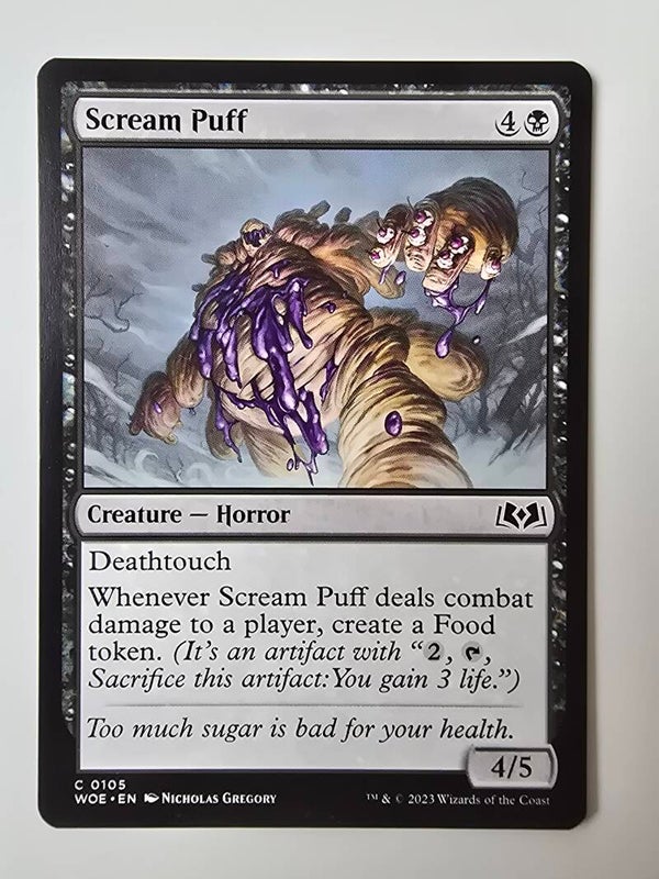 SCREAM PUFF (WOE) (C 0105) (MTG) (TRADING CARD)