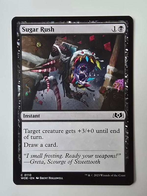 SUGAR RUSH (WOE) (C 0110) (MTG) (TRADING CARD)