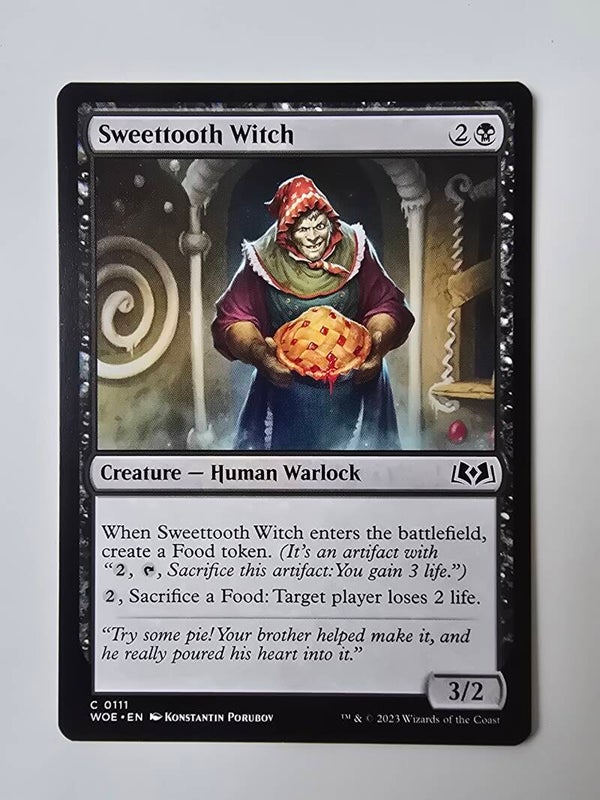 SWEETTOOTH WITCH (WOE) (C 0111) (MTG) (TRADING CARD)