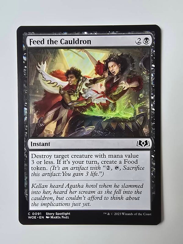 FEED THE CAULDRON (WOE) (C 0091) (MTG) (TRADING CARD)