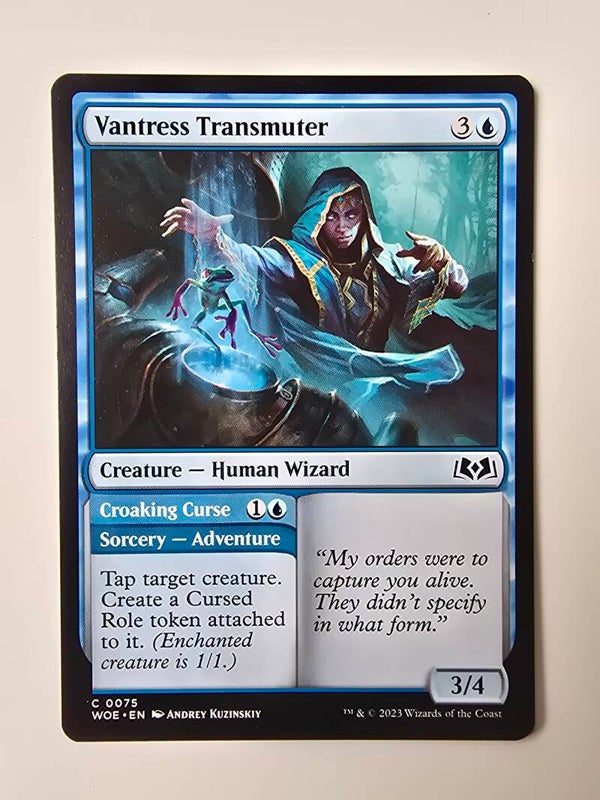 VANTRESS TRANSMUTER (WOE) (C 0075) (MTG) (TRADING CARD)
