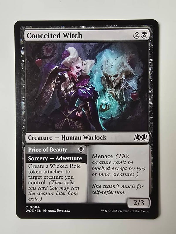 CONCEITED WITCH (WOE) (C 0084) (MTG) (TRADING CARD)