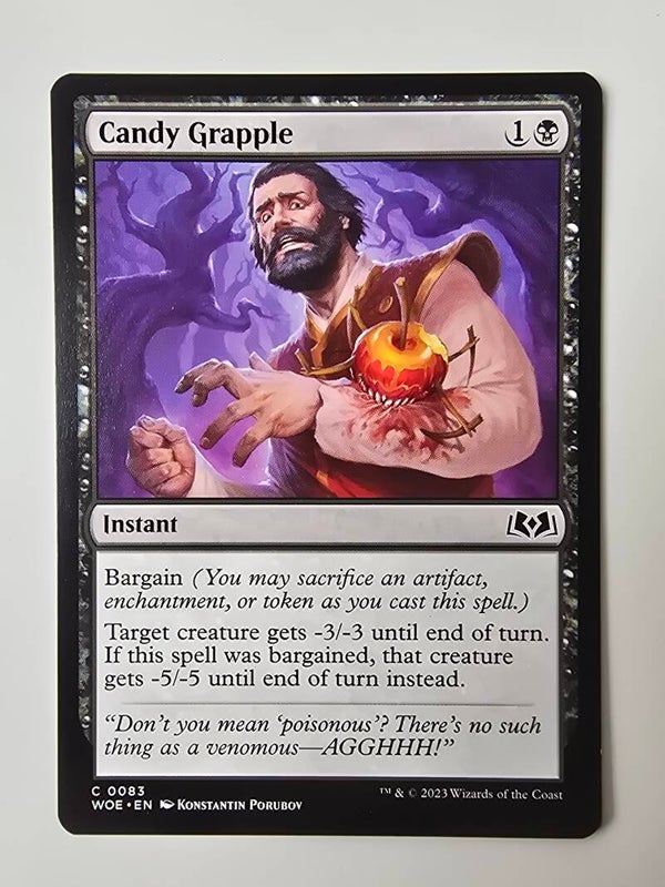 CANDY GRAPPLE (WOE) (C 0083) (MTG) (TRADING CARD)