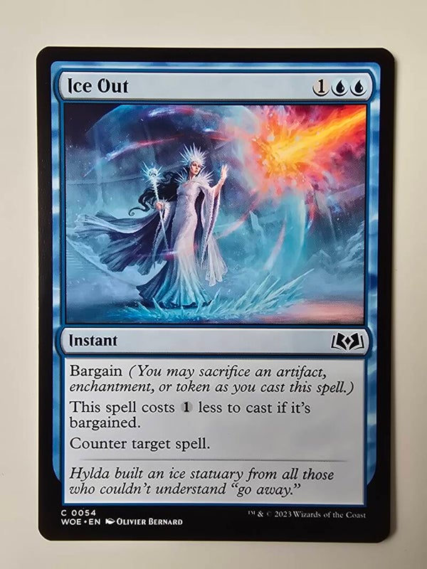 ICE OUT (WOE) (C 0054) (MTG) (TRADING CARD)