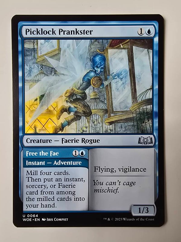PICKLOCK PRANKSTER (WOE) (U 0064) (MTG) (TRADING CARD)