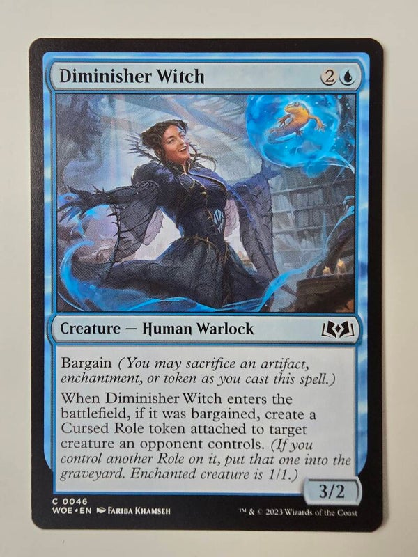 DIMINISHER WITCH (WOE) (C 0046) (MTG) (TRADING CARD)